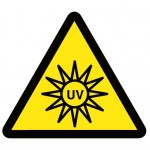 Avertissement lampe rayonnement UV